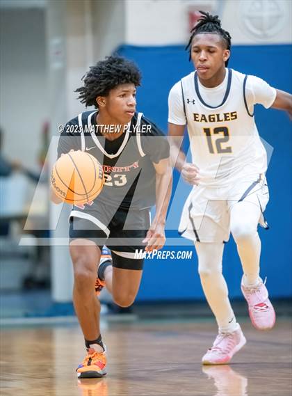 Thumbnail 1 in Trinity Christian vs. Northwood Temple Academy (SAC Conference Championship) photogallery.