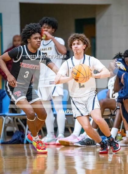 Thumbnail 1 in Trinity Christian vs. Northwood Temple Academy (SAC Conference Championship) photogallery.