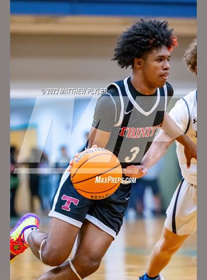 Thumbnail 1 in Trinity Christian vs. Northwood Temple Academy (SAC Conference Championship) photogallery.