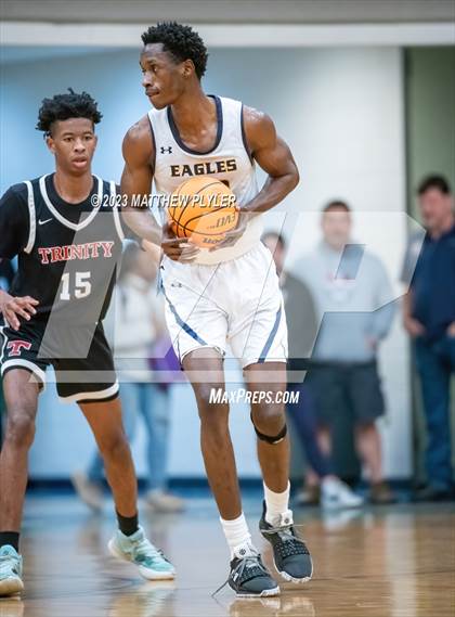 Thumbnail 2 in Trinity Christian vs. Northwood Temple Academy (SAC Conference Championship) photogallery.