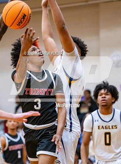 Thumbnail 3 in Trinity Christian vs. Northwood Temple Academy (SAC Conference Championship) photogallery.