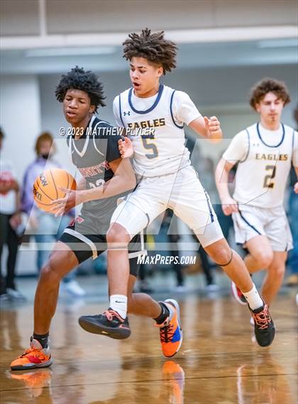 Thumbnail 3 in Trinity Christian vs. Northwood Temple Academy (SAC Conference Championship) photogallery.