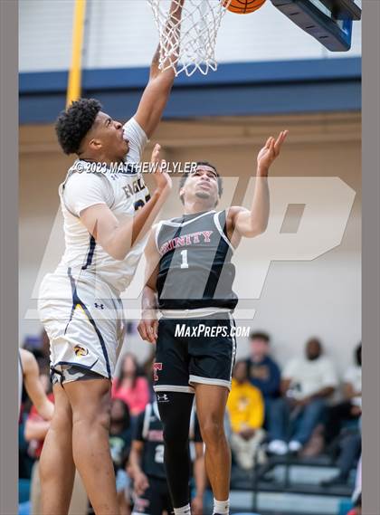 Thumbnail 1 in Trinity Christian vs. Northwood Temple Academy (SAC Conference Championship) photogallery.