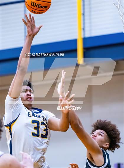 Thumbnail 1 in Trinity Christian vs. Northwood Temple Academy (SAC Conference Championship) photogallery.