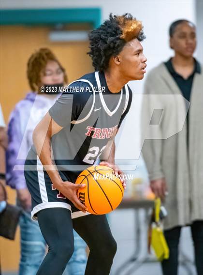 Thumbnail 1 in Trinity Christian vs. Northwood Temple Academy (SAC Conference Championship) photogallery.