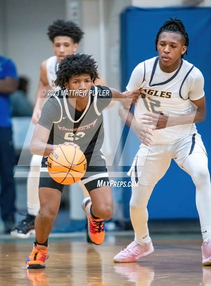 Thumbnail 1 in Trinity Christian vs. Northwood Temple Academy (SAC Conference Championship) photogallery.