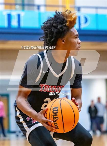 Thumbnail 1 in Trinity Christian vs. Northwood Temple Academy (SAC Conference Championship) photogallery.