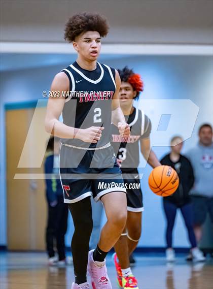 Thumbnail 1 in Trinity Christian vs. Northwood Temple Academy (SAC Conference Championship) photogallery.