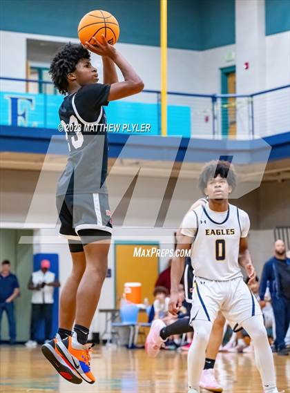 Thumbnail 2 in Trinity Christian vs. Northwood Temple Academy (SAC Conference Championship) photogallery.