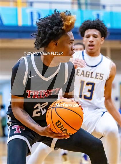 Thumbnail 3 in Trinity Christian vs. Northwood Temple Academy (SAC Conference Championship) photogallery.