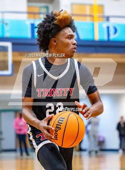 Thumbnail 3 in Trinity Christian vs. Northwood Temple Academy (SAC Conference Championship) photogallery.