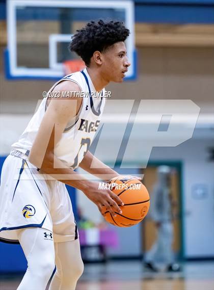 Thumbnail 1 in Trinity Christian vs. Northwood Temple Academy (SAC Conference Championship) photogallery.