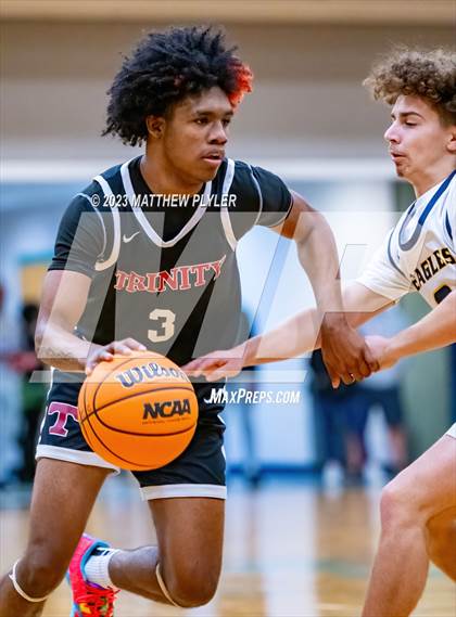 Thumbnail 2 in Trinity Christian vs. Northwood Temple Academy (SAC Conference Championship) photogallery.
