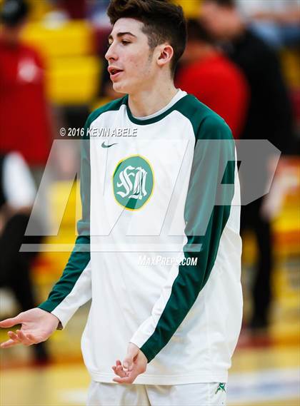 Thumbnail 1 in St. Mary's vs Christ the King (Hoophall West Invitational) photogallery.