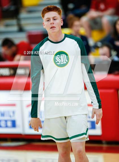Thumbnail 1 in St. Mary's vs Christ the King (Hoophall West Invitational) photogallery.