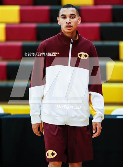 Thumbnail 2 in St. Mary's vs Christ the King (Hoophall West Invitational) photogallery.