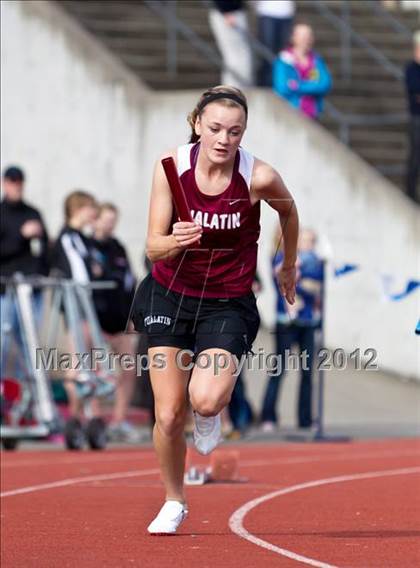 Thumbnail 3 in Lake Oswego Invitational (Girls Track Events) photogallery.