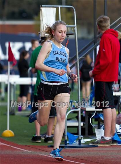 Thumbnail 3 in Lake Oswego Invitational (Girls Track Events) photogallery.