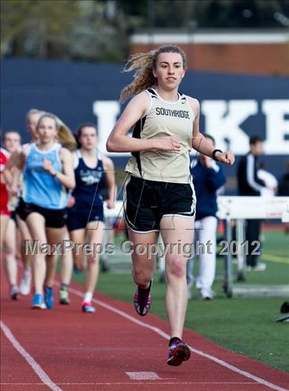 Thumbnail 2 in Lake Oswego Invitational (Girls Track Events) photogallery.