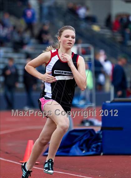 Thumbnail 3 in Lake Oswego Invitational (Girls Track Events) photogallery.