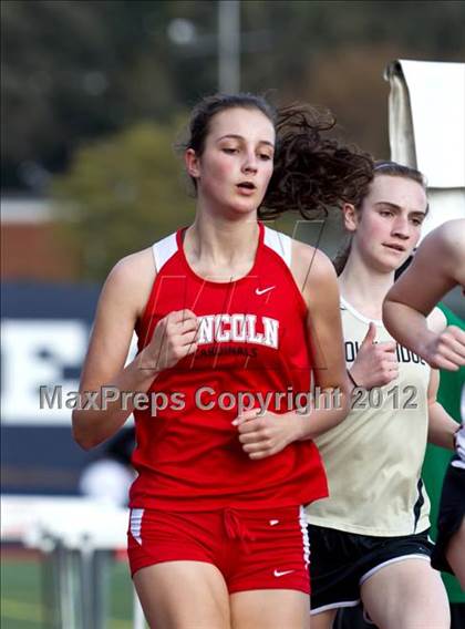 Thumbnail 1 in Lake Oswego Invitational (Girls Track Events) photogallery.