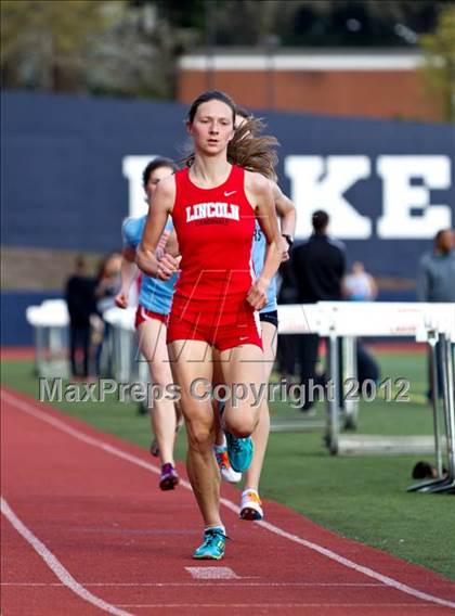Thumbnail 2 in Lake Oswego Invitational (Girls Track Events) photogallery.