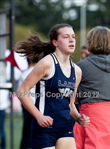 Thumbnail 2 in Lake Oswego Invitational (Girls Track Events) photogallery.