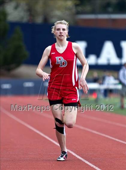 Thumbnail 2 in Lake Oswego Invitational (Girls Track Events) photogallery.