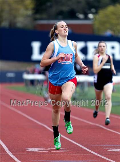 Thumbnail 2 in Lake Oswego Invitational (Girls Track Events) photogallery.