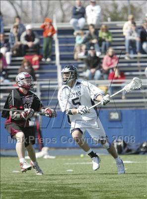 Thumbnail 2 in St. Joseph's vs. Georgetown Prep (Jesuit Lacrosse Classic) photogallery.