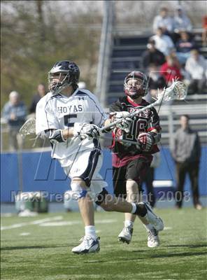 Thumbnail 3 in St. Joseph's vs. Georgetown Prep (Jesuit Lacrosse Classic) photogallery.