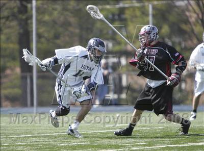 Thumbnail 1 in St. Joseph's vs. Georgetown Prep (Jesuit Lacrosse Classic) photogallery.
