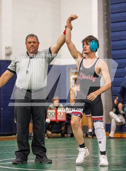 Thumbnail 1 in Cheyenne vs. Liberty (Spring Valley Duals Round 1) photogallery.