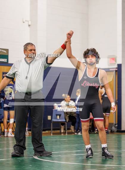 Thumbnail 3 in Cheyenne vs. Liberty (Spring Valley Duals Round 1) photogallery.