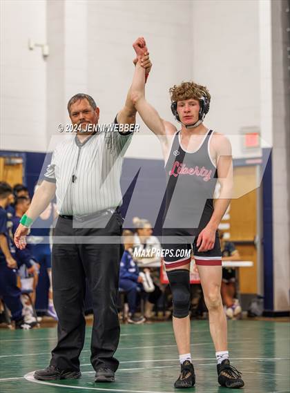 Thumbnail 3 in Cheyenne vs. Liberty (Spring Valley Duals Round 1) photogallery.