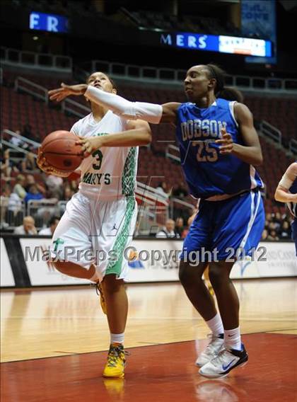 Thumbnail 3 in St. Mary's vs. Dobson (AIA D1 Semifinals) photogallery.