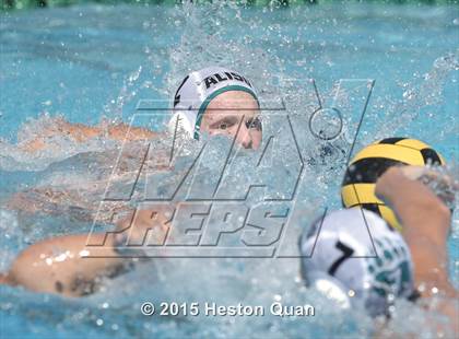 Thumbnail 2 in Aliso Niguel vs Yorba Linda (Villa Park Classic) photogallery.