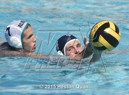 Thumbnail 1 in Aliso Niguel vs Yorba Linda (Villa Park Classic) photogallery.