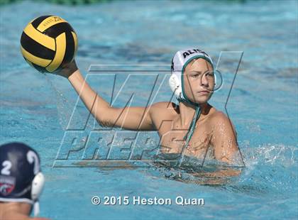 Thumbnail 2 in Aliso Niguel vs Yorba Linda (Villa Park Classic) photogallery.