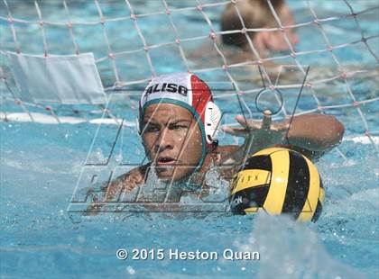 Thumbnail 1 in Aliso Niguel vs Yorba Linda (Villa Park Classic) photogallery.