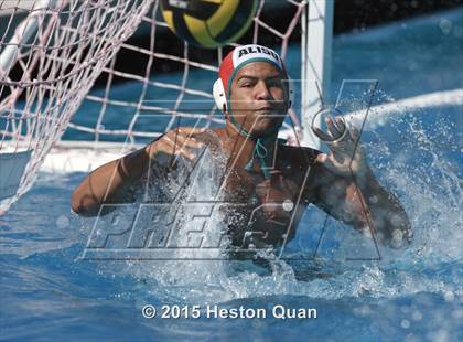 Thumbnail 3 in Aliso Niguel vs Yorba Linda (Villa Park Classic) photogallery.