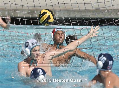 Thumbnail 2 in Aliso Niguel vs Yorba Linda (Villa Park Classic) photogallery.