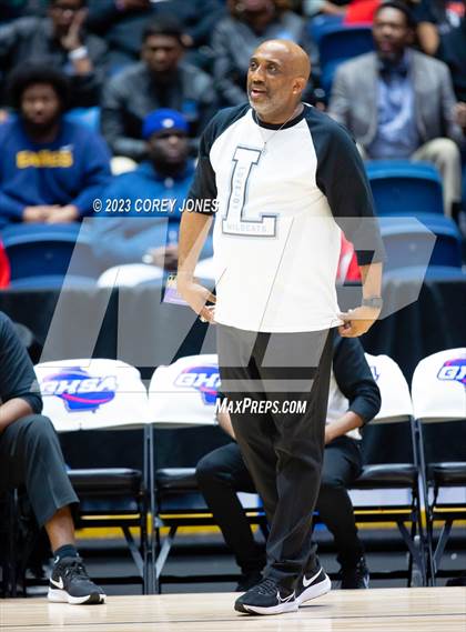 Thumbnail 1 in River Ridge vs Lovejoy (GHSA 6A State Championship) photogallery.