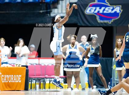 Thumbnail 3 in River Ridge vs Lovejoy (GHSA 6A State Championship) photogallery.