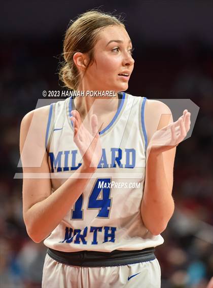 Thumbnail 3 in Millard North vs. Lincoln High (NSAA Class A Semifinal) photogallery.