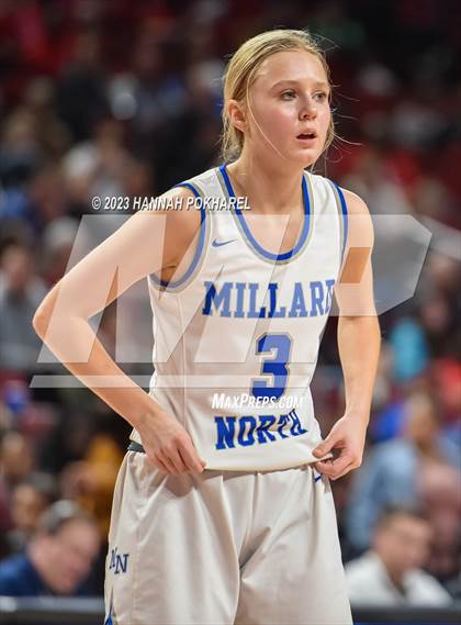 Thumbnail 2 in Millard North vs. Lincoln High (NSAA Class A Semifinal) photogallery.