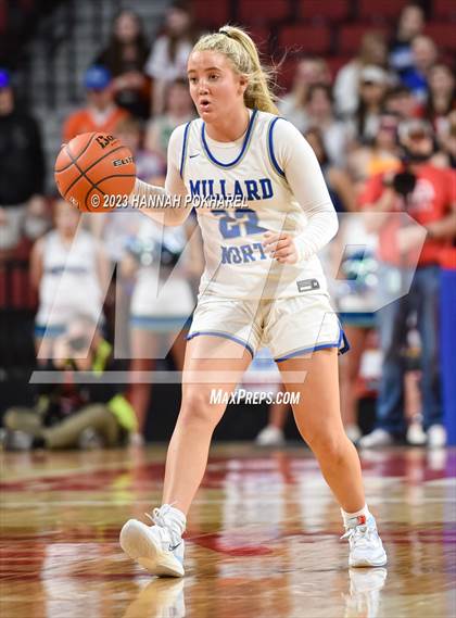 Thumbnail 3 in Millard North vs. Lincoln High (NSAA Class A Semifinal) photogallery.