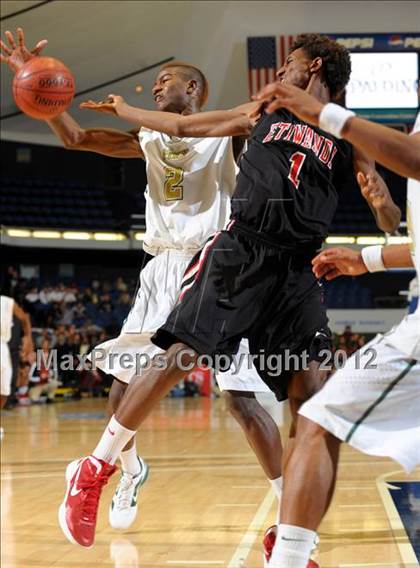 Thumbnail 3 in Etiwanda vs. Long Beach Poly (CIF SS D1AA Semifinal) photogallery.