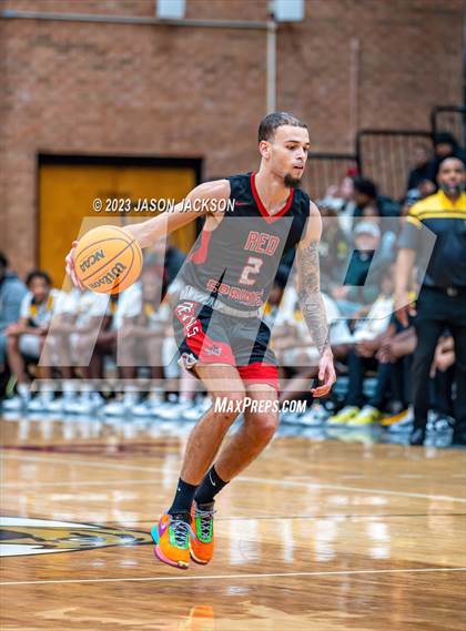 Thumbnail 3 in Red Springs vs Fairmont (Robeson County Shootout) photogallery.