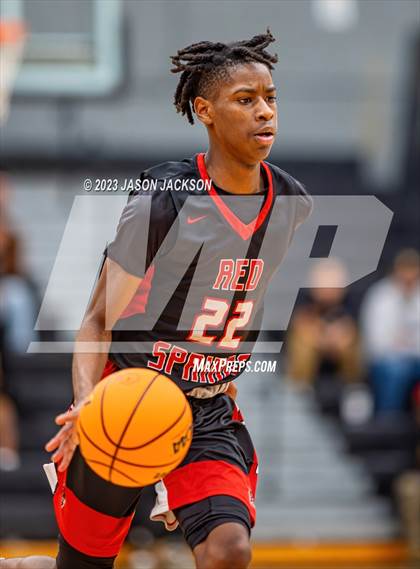 Thumbnail 3 in Red Springs vs Fairmont (Robeson County Shootout) photogallery.